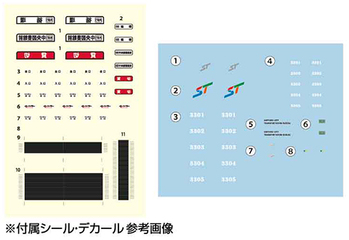 1/150 雪ミク電車2022バージョン（標準色用3300形付き）2両セット